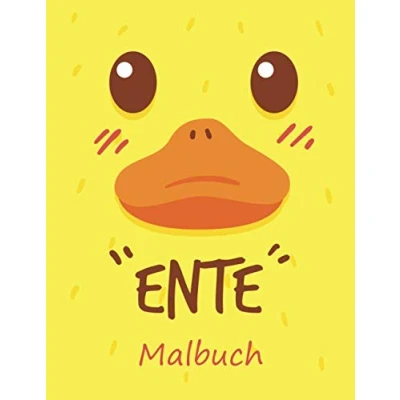 Abbildung von Ente Malbuch: Für Kinder von 4 bis 10 Jahren Malbuch 20 Zeichnungen