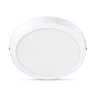 Abbildung von PHILIPS LED Einbauspot Slim Surface, 12W, warmweißes Licht (2700K), rund, weiß
