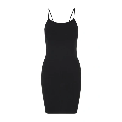 Abbildung von Urban Classics Damen Kleid Ladies Stretch Jersey Slim Dress, Sommerkleid mit Spaghettiträgern für Frauen, Größen XS 5XL
