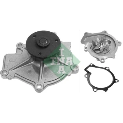 Abbildung von INA 538 0670 10 Wasserpumpe für Keilrippenriementrieb HYUNDAI: ix35, SANTA FE 2, KIA: CARNIVAL / GRAND 3, Sportage III