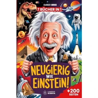 Abbildung von NEUGIERIG WIE EINSTEIN 7 Bücher in 1 Kuriositäten und Unglaubliche Fakten für Kinder von bis 13 Jahren: Spannende lustige Kinder: ... Rekorde überraschendem Allgemeinwissen