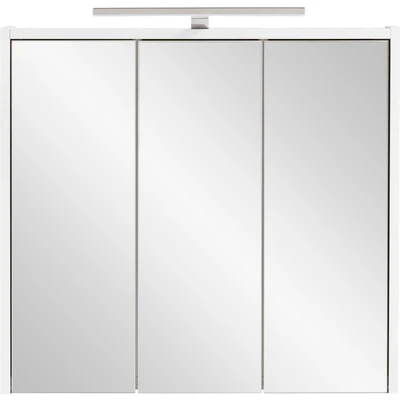Abbildung von Schildmeyer Carlos Spiegelschrank, Holzwerkstoff, weiß, 65 cm