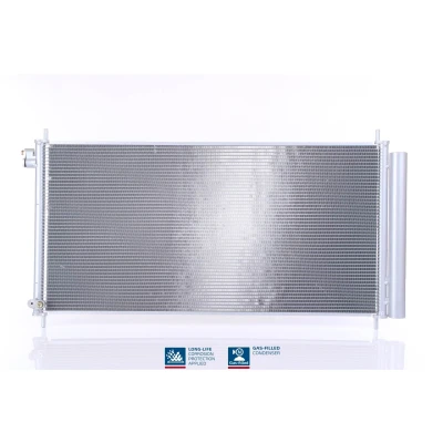 Abbildung von NISSENS 940534 Klimakondensator mit Trockner Aluminium 696 R 134a