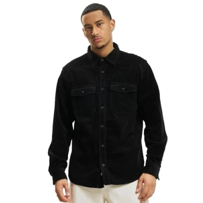 Abbildung von Brandit LONG Sleeve Hemd, Herren, Größe: Large, Black