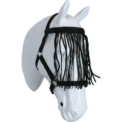 Abbildung von Harry&#039;s Horse Fliegenaugenschutzband Schwarz Warmblut