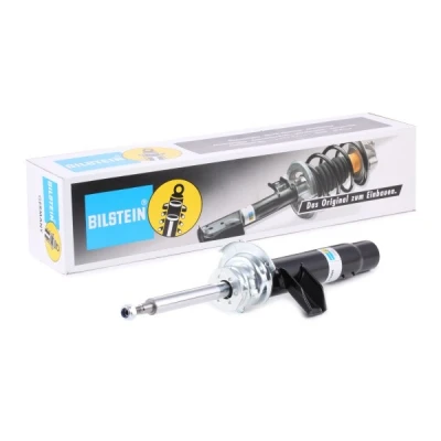 Abbildung von BILSTEIN B4 OE Replacement 22 214294 Stoßdämpfer Vorderachse rechts Gasdruck Zweirohr Federbein unten Platte, oben Stift BMW: 3 Touring, Saloon