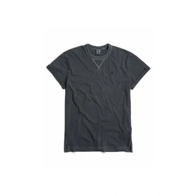 Abbildung von G STAR Nifous Tshirt basic, Herren, Größe: Small, Dk black gd