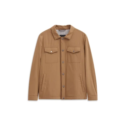 Abbildung von bugatti Kurzjacke »Regular Fit«, mit Flexcity Stretch &amp; Druckknöpfen