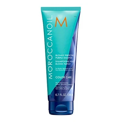 Abbildung von Moroccanoil Blonde Perfecting Purple Shampoo 200 ml