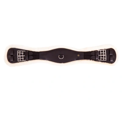 Abbildung von BR Dressurgurt Lincoln Schwarz/Naturell 70cm