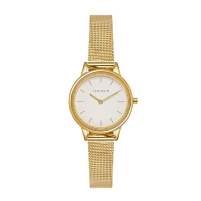 Abbildung von Carlheim Petit Karin Uhr, Damen, Größe: One Size, gold white
