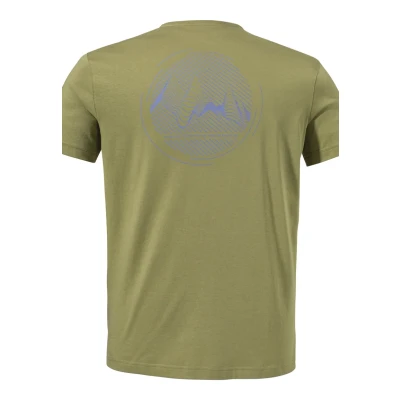 Abbildung von Schöffel Buchberg Tshirt print, Herren, Größe: 50, Grün