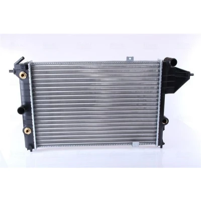 Abbildung von NISSENS 630551 Kühler, Motorkühlung Aluminium 538 380 23 Kühlrippen mechanisch gefügt OPEL: Vectra A Saloon