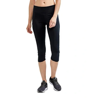Abbildung von Craft Damen ADV Essence Capri Tights Laufhose, Schwarz, L