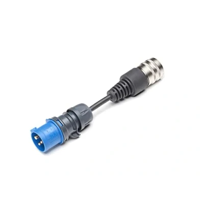 Abbildung von Juice Booster Adapter Industriestecker CEE 16A/230V Blau 3.7kW mit automatischer Adaptererkennung