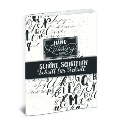Abbildung von Handlettering Übungsheft: Schöne Schriften Schritt für (monbijou)