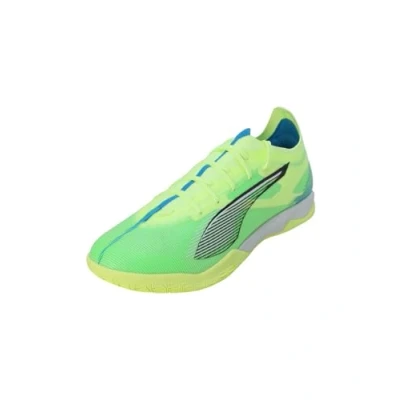 Abbildung von Puma Ultra 5 Match IT Fußballschuh Halle, Herren, Größe: 45, Fizzy apple/white/bluemazing Schuhe