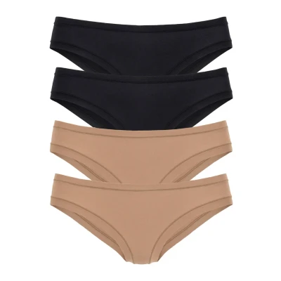 Abbildung von LASCANA Jazz Pants Slips, (Packung, 4 St.), &quot;Perfect Basics&quot; aus elastischer Baumwolle