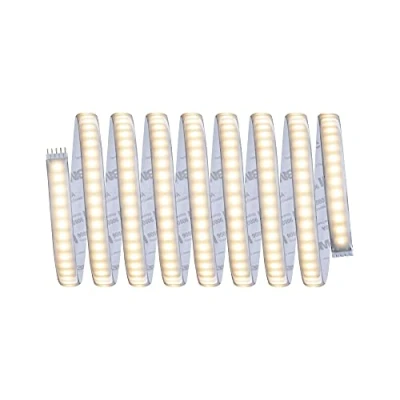 Abbildung von Paulmann 70670 LED Stripe MaxLED 1000 Basisset 3m Warmweiß 40W 230/24V 75VA Silber Lichtband Lichtstreifen Lichtschlauch