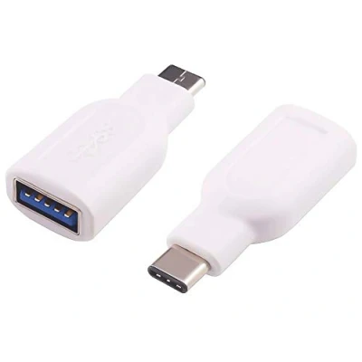 Abbildung von PremiumCord USB Adapter 3.1 C auf 3.0 A, Stecker Buchse, OTG, weiß