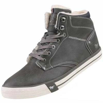 Abbildung von MUSTANG Herren High Top Sneaker Dunkelgrau EU 41