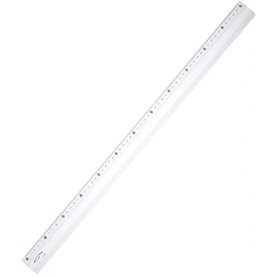Abbildung von Aluminium Lineal rutschfest, 60 cm