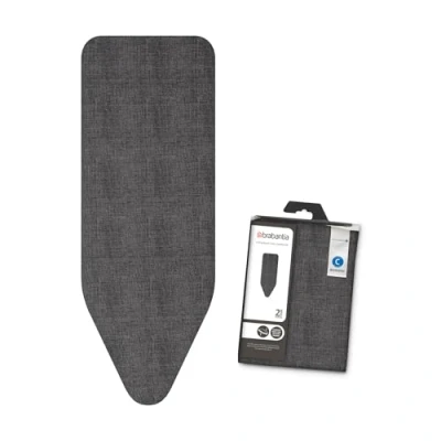 Abbildung von Brabantia Bügelbrettbezug, Metallisiert, Größe C (124 x 45cm)