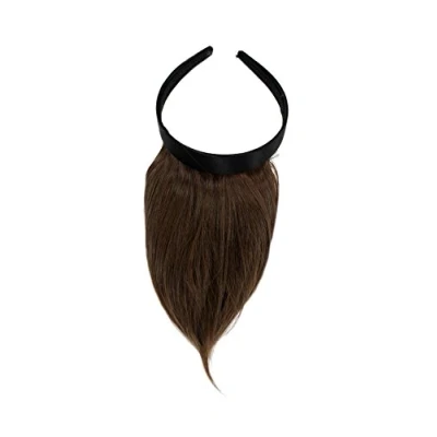 Abbildung von WIG ME UP HA073T 8 Toller Clip in Pony mit Haarreif für besonders natürliche Wirkung, Braun (8)