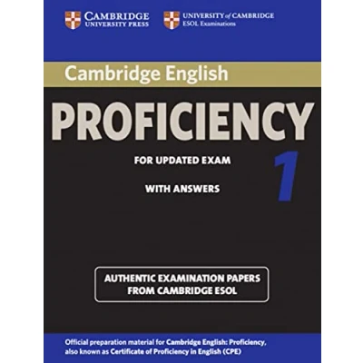 Abbildung von Cambridge English Proficiency 1 for updated exam: Student’s Book with answers