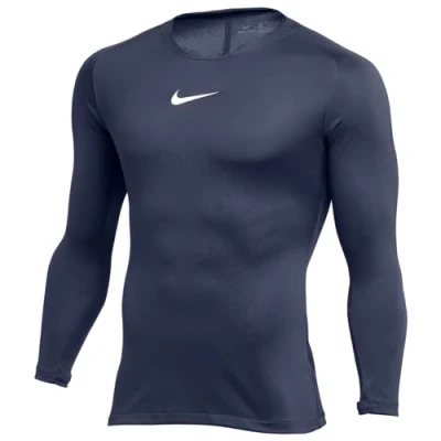 Abbildung von Nike Jungen Y Nk Df Park 1stlyr JSY Ls Trikot, Midnight Navy/(White), XS EU