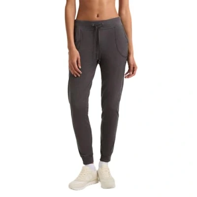 Abbildung von Champion Damen Hose aus Jersey mit Taschen Leggings, Dunkelgrau, S