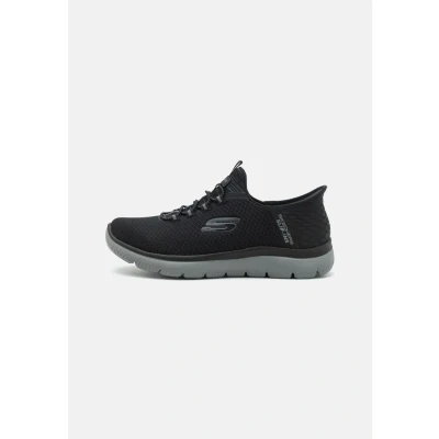 Abbildung von Skechers Herren Summits High Range Hands Free Slip in Sneaker, Schwarz/Dunkelgrau, 48.5 EU Weit