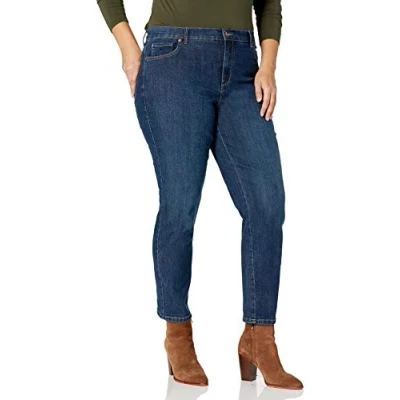 Abbildung von Gloria Vanderbilt Damen Amanda Klassische Tapered hohem Bund Jeans, Madison, 46