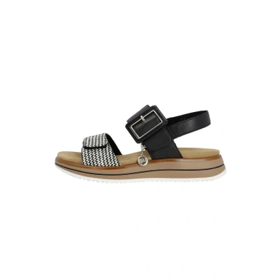 Abbildung von Remonte Riemensandalette, Damen, Größe: 38, Schwarz Schuhe