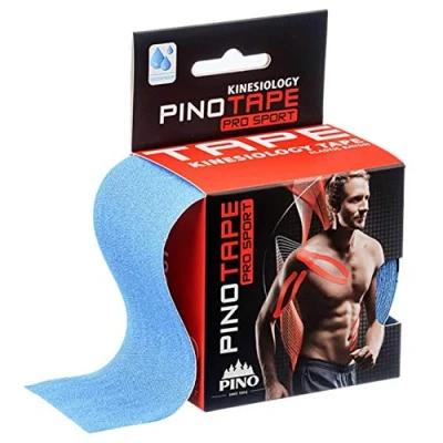 Abbildung von Pinotape Pro Sport © kinesiologisches Tape 5 cm x m (Ice Blue)