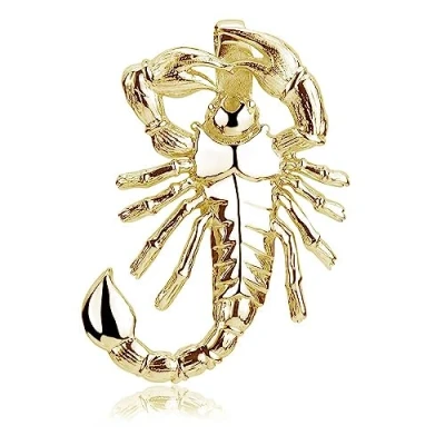 Abbildung von MATERIA by Matthias Wagner Skorpion Anhänger gold für Herren Silber 925 Schmuck KA 340