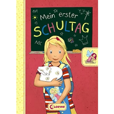 Abbildung von Mein erster Schultag Feen: Eintragbuch zur Einschulung für Mädchen Erinnerungsbuch zum Schulstart Geschenke die Schultüte (Eintragbücher)