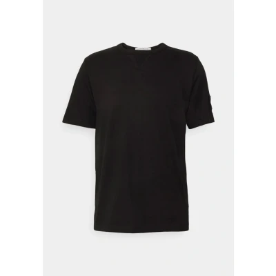 Abbildung von Calvin Klein Jeans Badge Regular TEE Tshirt basic, Herren, Größe: XXS, Black