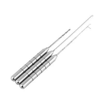 Abbildung von Tbest 3 in 1 Ködernadeln Karpfen Angeln Köder, Baiting Needle Set Karpfenangeln Ködernadel Werkzeug Aluminiumlegierung Fischköder Nadel Für Die Herstellung Von Rigs Bait Making