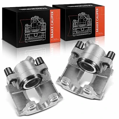 Abbildung von Frankberg 2x Bremssattel Bremszange Vorderachse Kompatibel mit 3er E36 E46 1990 2007 Z3 1997 2003 Z4 E85 2002 2009 Replace# 34116758113