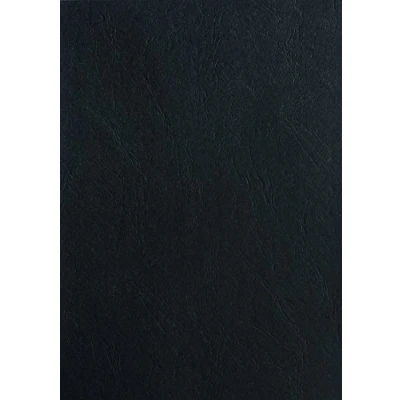 Abbildung von Pavo Einbanddeckel Lederoptik DIN A3, 250 g/m², 100 er Pack, schwarz