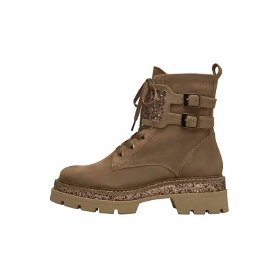 Abbildung von Tamaris Schnürstiefelette, Damen, Größe: 38, Cognac glam Schuhe