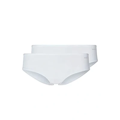 Abbildung von Skiny Damen Micro Advantage Panty voor dames, verpakking van 2 stuks Panties, Weiß, 40 EU