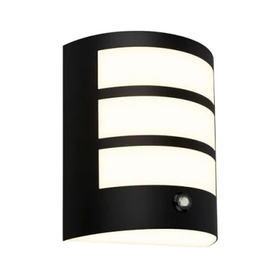 Abbildung von BRILONER LED Wandleuchte ohne Stromanschluss mit Touch, dimmbar in Stufen, 15 min. Timer, Wandlampe Akku, Aussen, Wandbeleuchtung außen, Außenleuchte, 18x15x7 cm, Schwarz