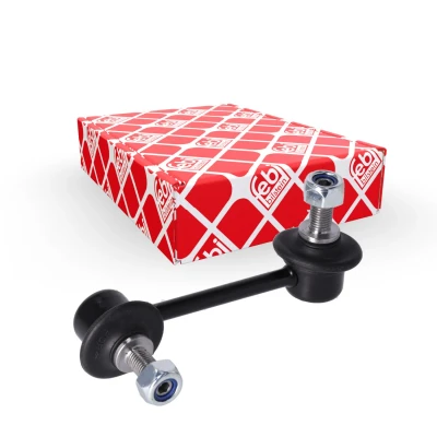 Abbildung von febi BILSTEIN 33917 Koppelstange 104 M10 x 1,25 Plus mit selbstsichernder Mutter Stahl schwarz MAZDA: RX 8, CX 7
