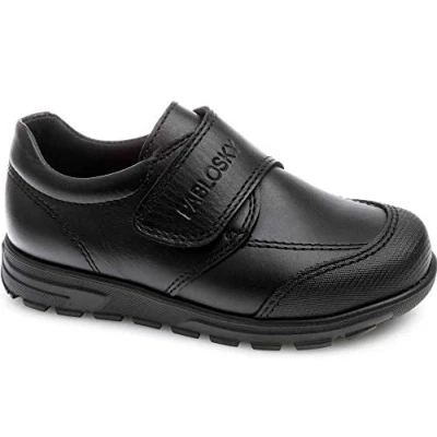 Abbildung von Pablosky Jungen Unisex Kinder 334510 Mokassins, Schwarz, 34 EU