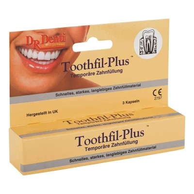 Abbildung von Zahnzement Füllmaterial Toothfil plus Kapseln