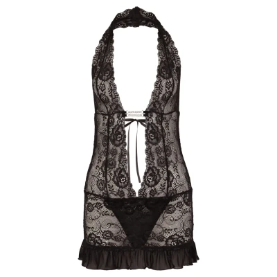 Abbildung von Lascana Neckholder AUS Spitze Body, Damen, Größe: 32, Black