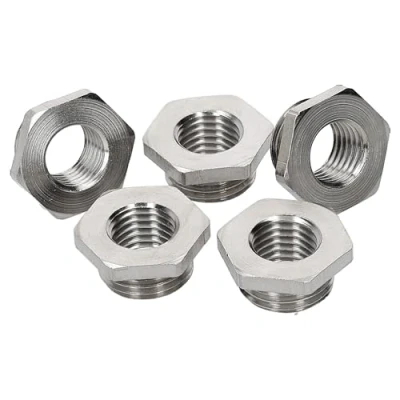 Abbildung von 5 Stück Kalitec D6716124 Reduktion mit O Ring M16/M12 Messing I Reduzierstück Kabelverschraubung sechskant M12 Innengewinde M16 Außengewinde IP68