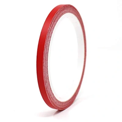 Abbildung von 10 Meter (0,79/Meter) Matt Zierstreifen Auto Motorrad Boot Modellbau Basteln DIY Deko Finest Folia Dekorstreifen Seitenstreifen Klebestreifen (Rot Matt, 4mm Breite)